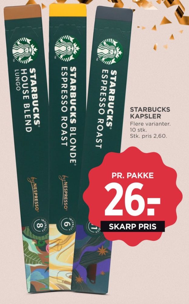 Starbucks House Blend Lungo, Kaffekapsler