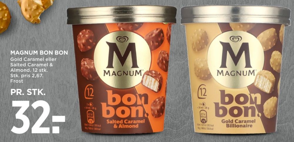 Frisko Magnum, Bon Bon Salted Caramel & Almond Is
