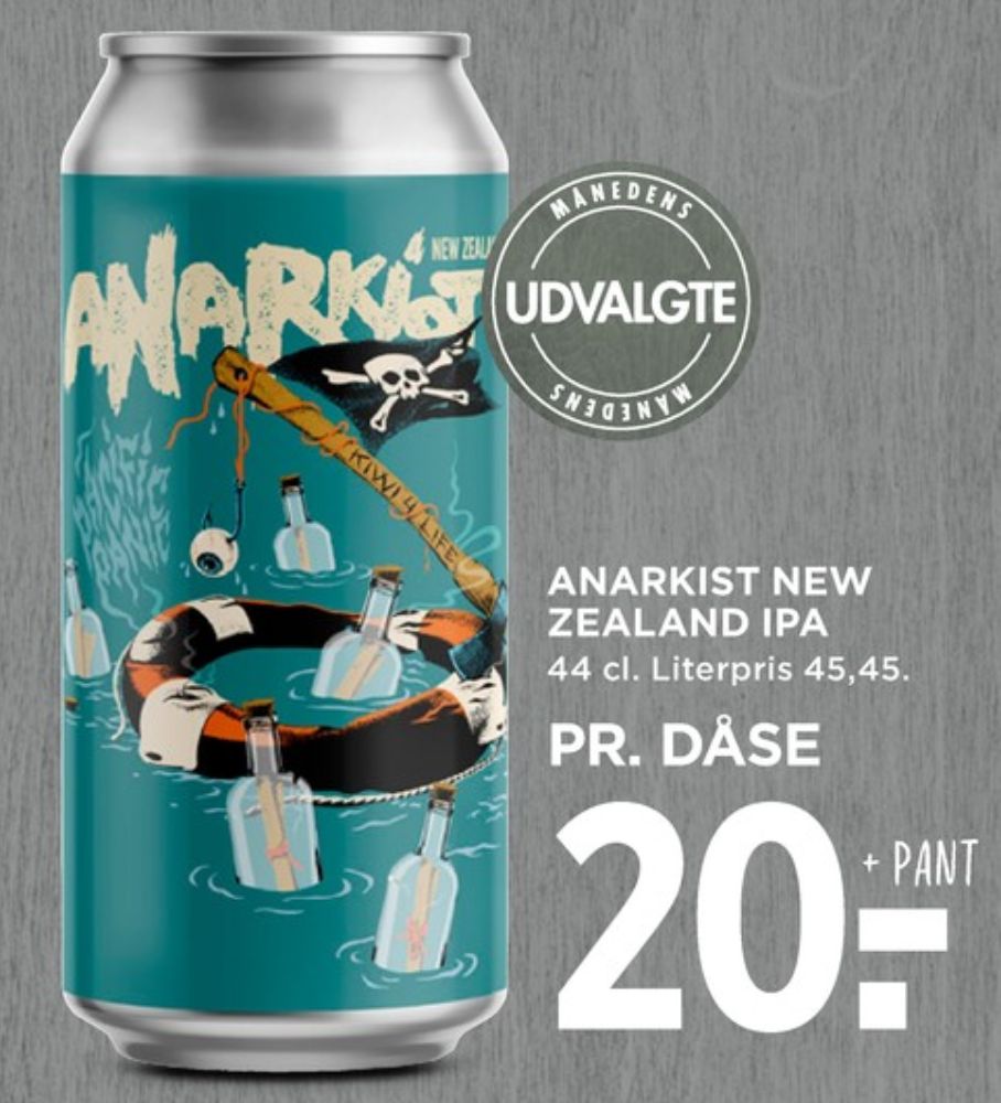 Anarkist New Zealand IPA, Specialøl