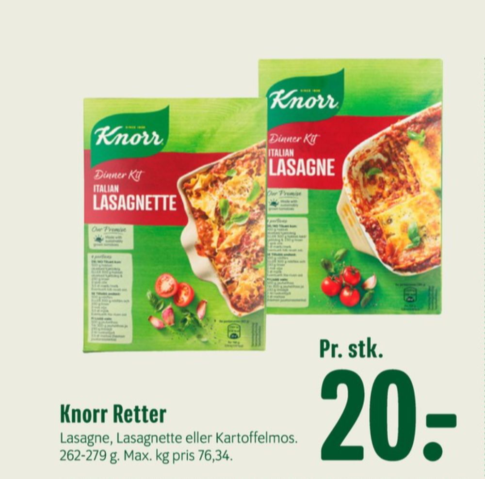 Knorr, Kartoffelmospulver