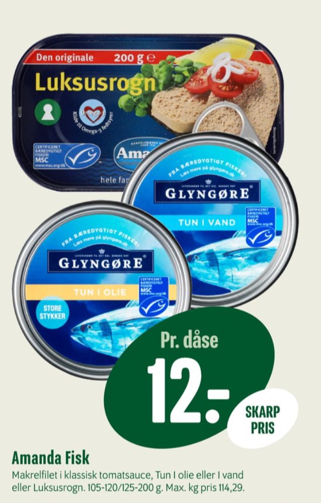 Glyngøre, Tun i tomat