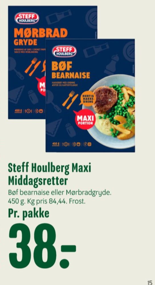 Steff Houlberg, Bøf Bearnaise