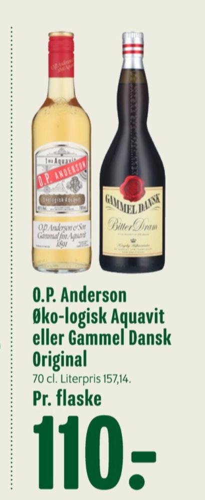 Gammel Dansk, Bitter