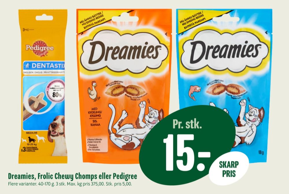 Pedigree Dentastix, Hundesnacks