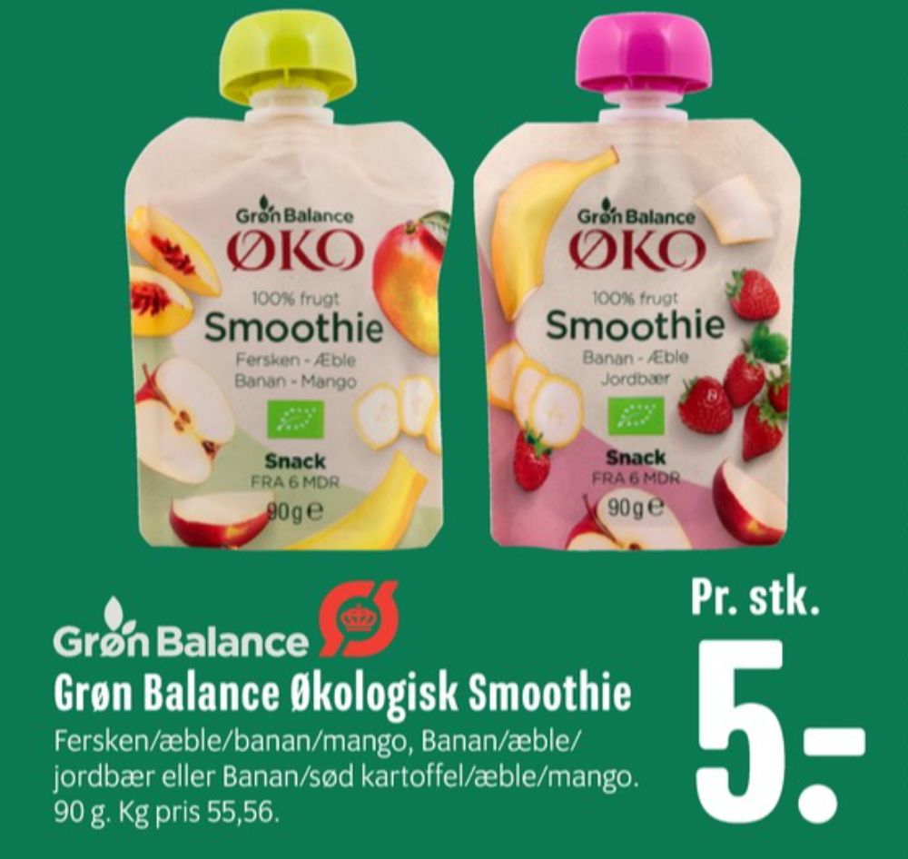 Grøn Balance, Smoothie