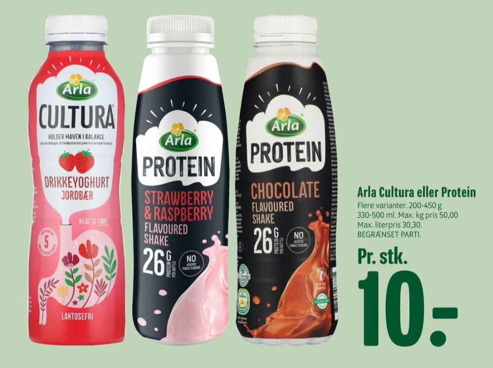 Cultura, Drikkeyoghurt Jordbær