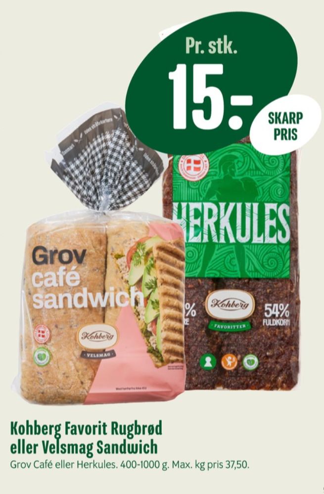 Kohberg, Cafe Sandwich Grov