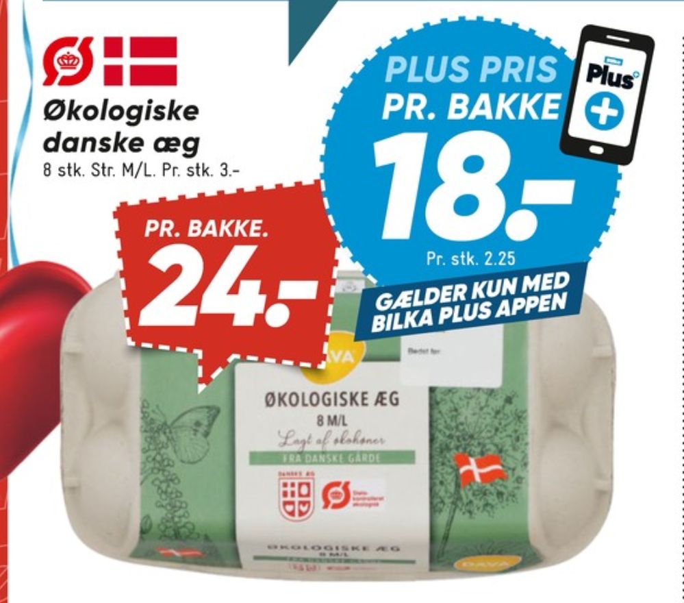 DAVA Foods, Økologiske æg M/L