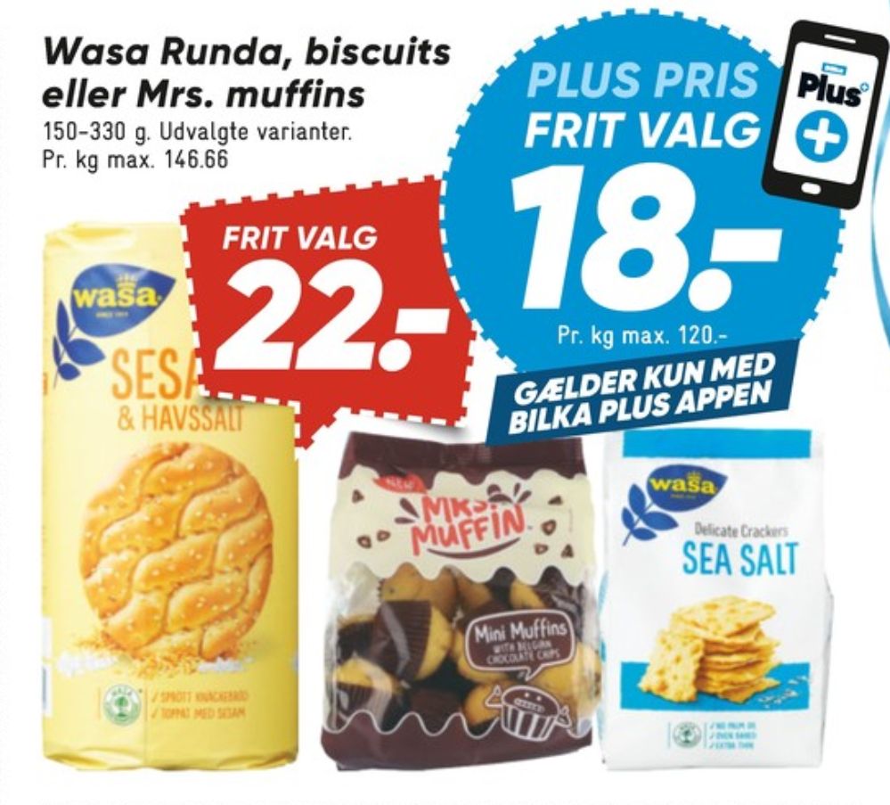 Wasa, Delicate Crackers Sea salt