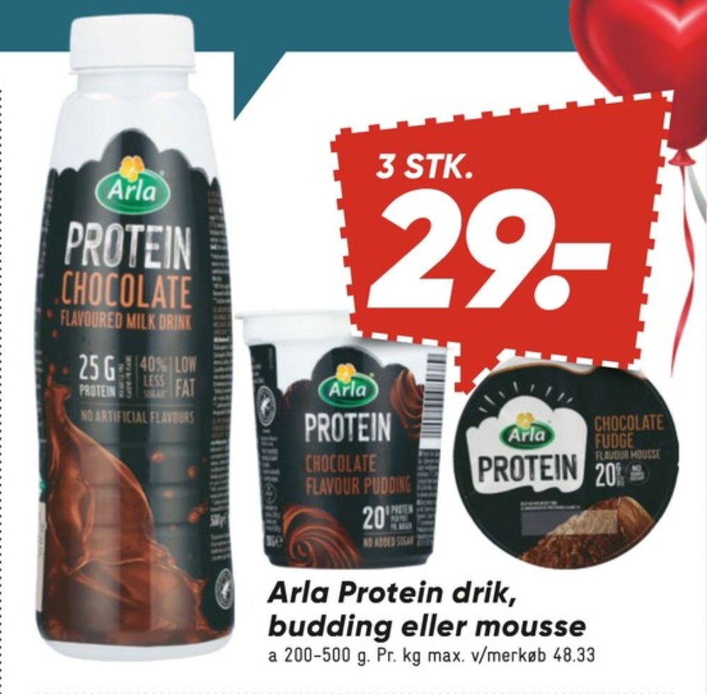 Arla Protein, Chocolate Fudge Flavour Mousse