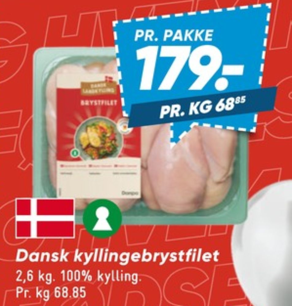 Dansk Landkylling, Kyllingebrystfilet