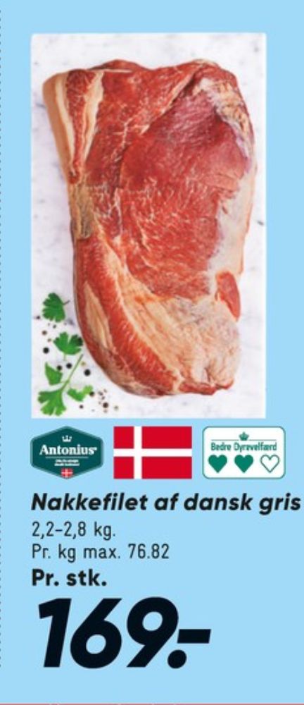 Antonius, Nakkefilet