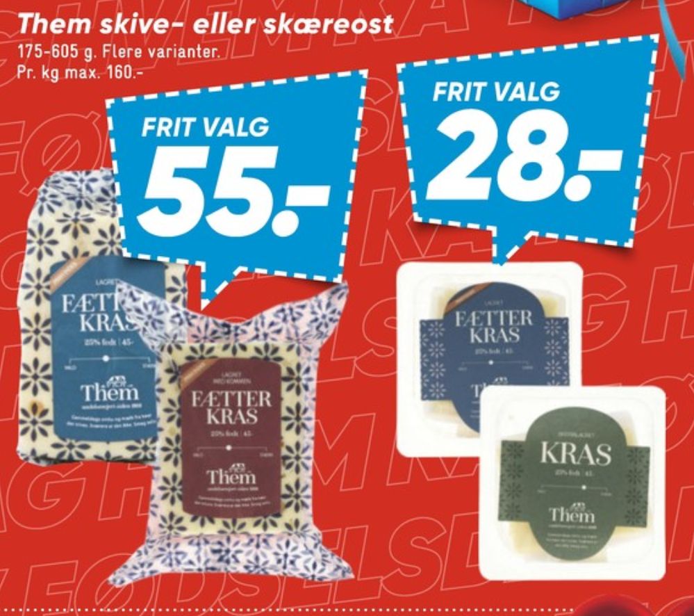 Them Ost, Skiveost Kras