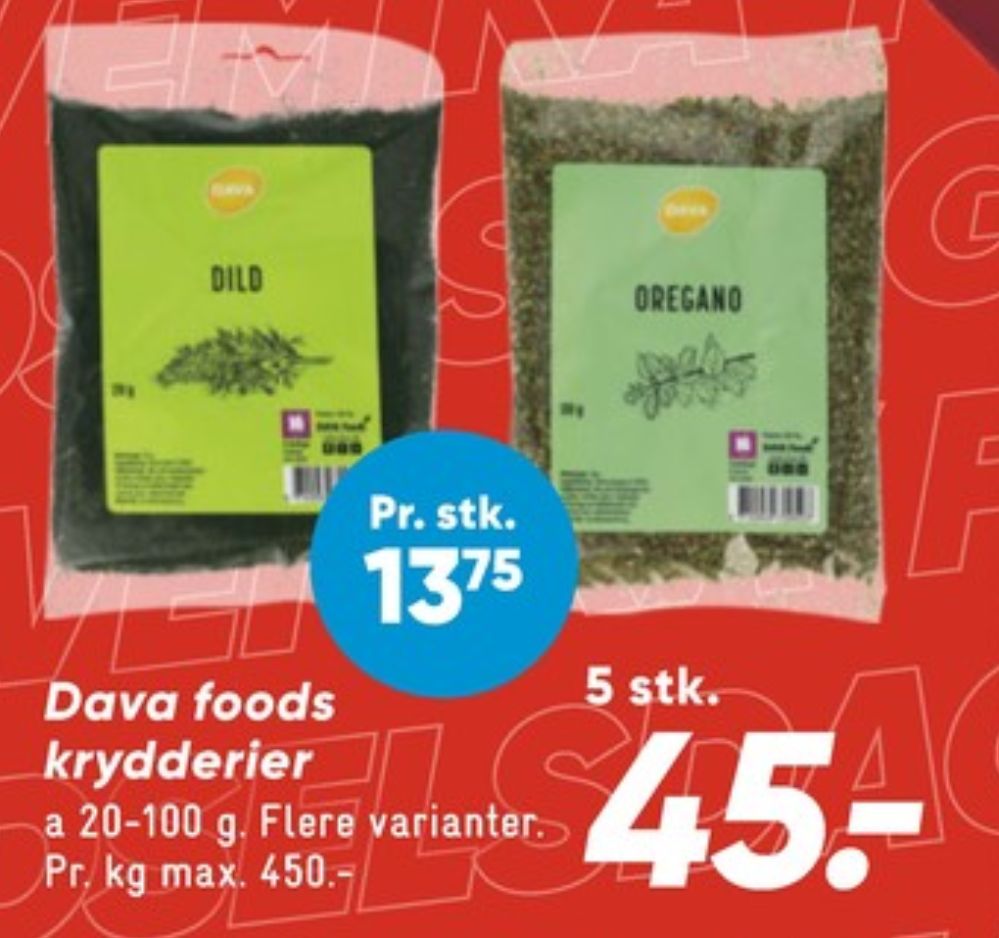 DAVA Foods, Oregano