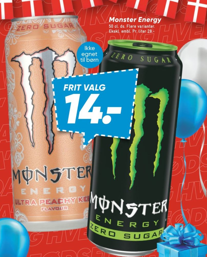 Monster Ultra Peachy Keen, Energidrik