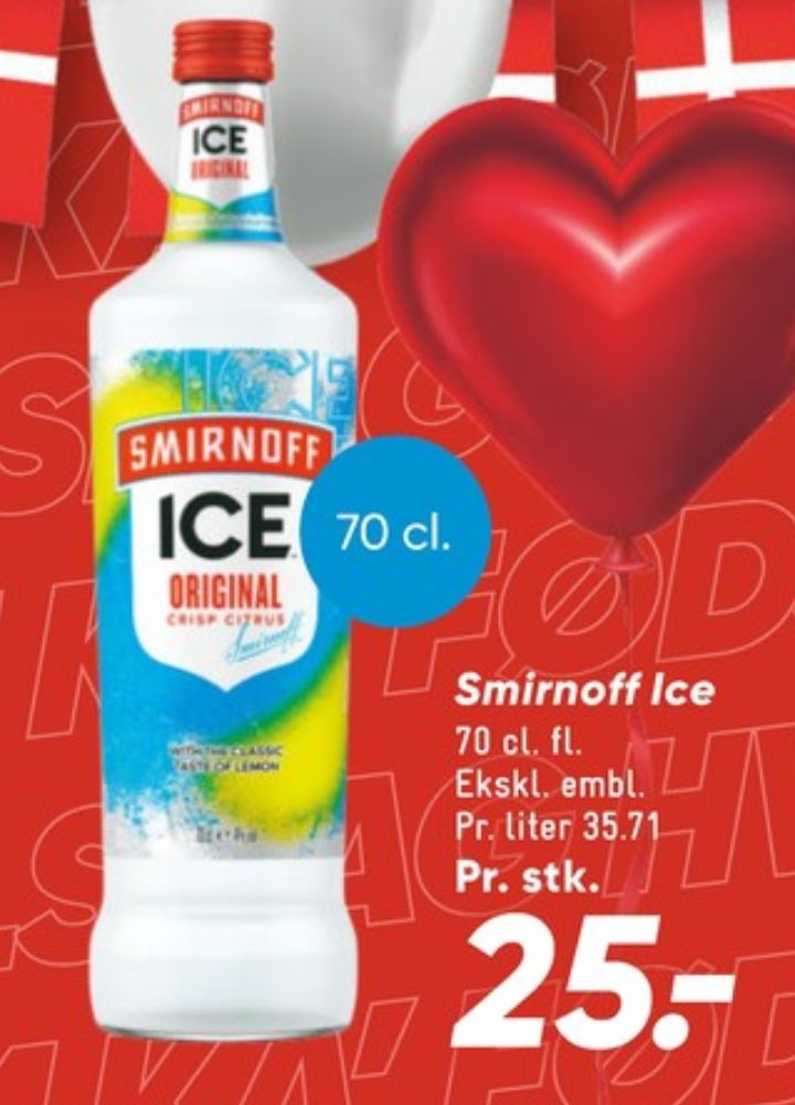 Smirnoff Ice Crisp Citrus, Vodka