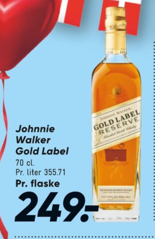 Johnnie Walker Gold Label, Whisky