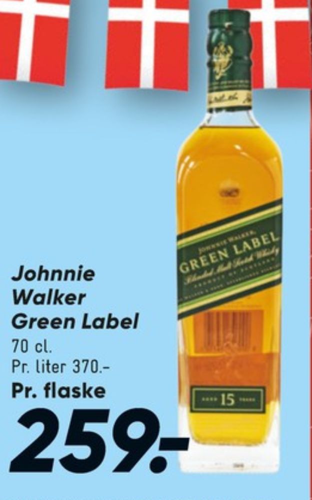 Johnnie Walker Green Label, Whisky