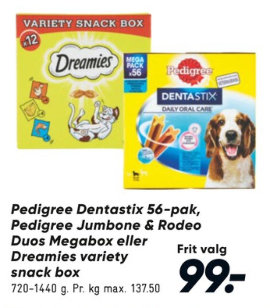 Pedigree Dentastix, Hundesnacks