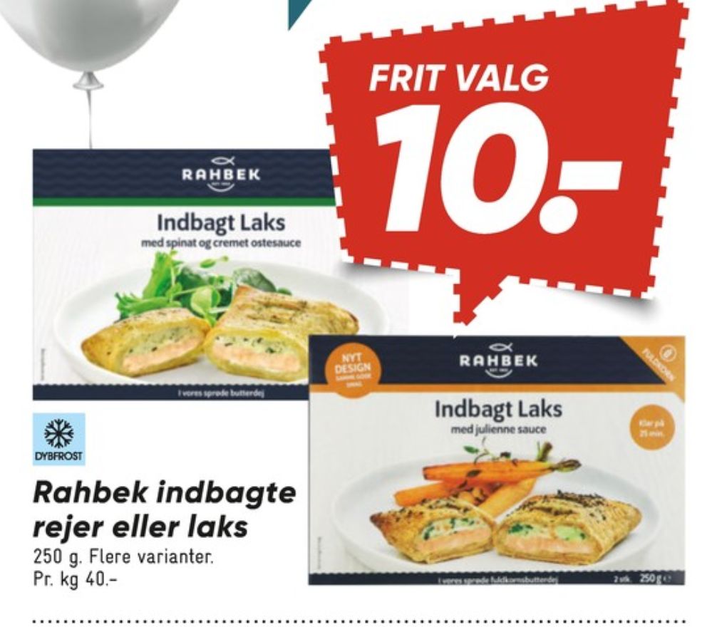 Rahbek, Indbagt Laks med Julienne sauce