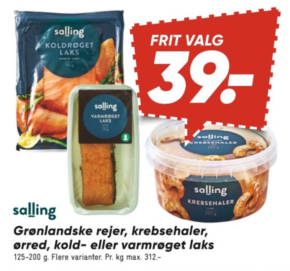 Salling, Krebsehaler