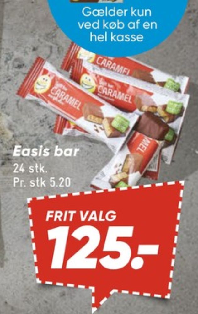 Easis, Soft Bar Salty Caramel Milk
