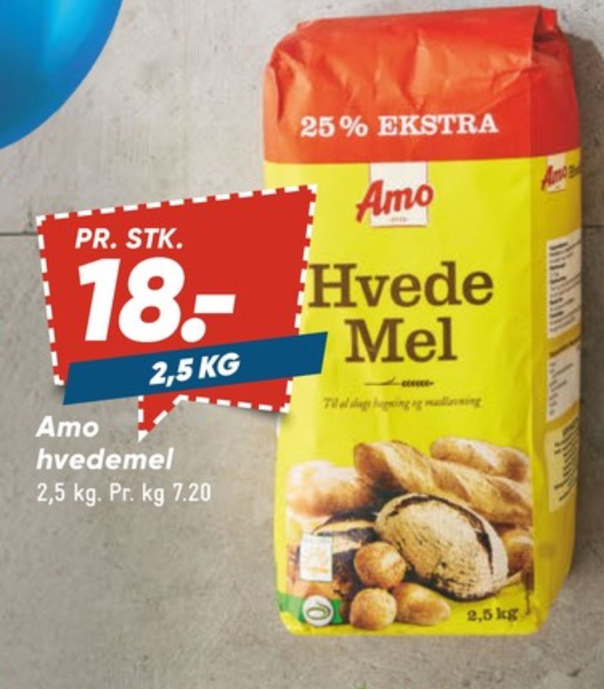 Amo, Hvedemel