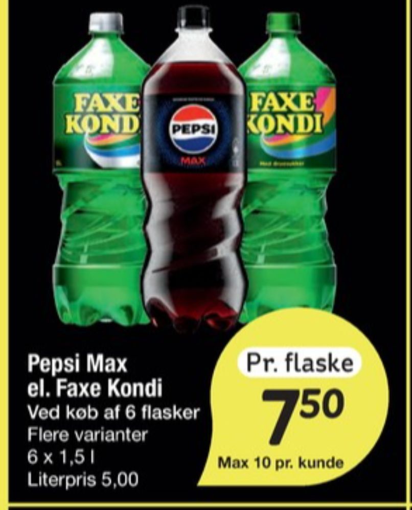 Pepsi Max, Cola
