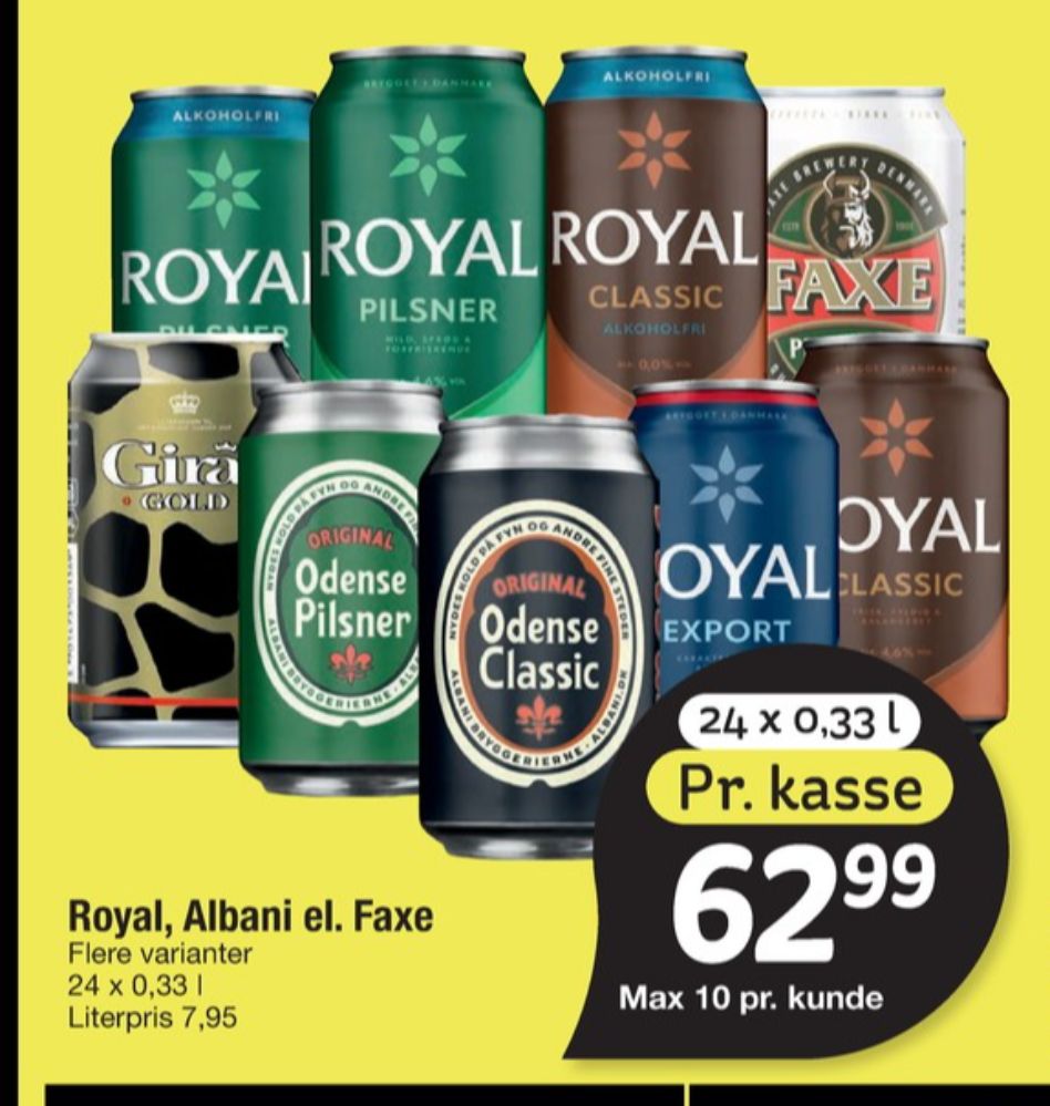 Odense Pilsner, Øl 24 pk.