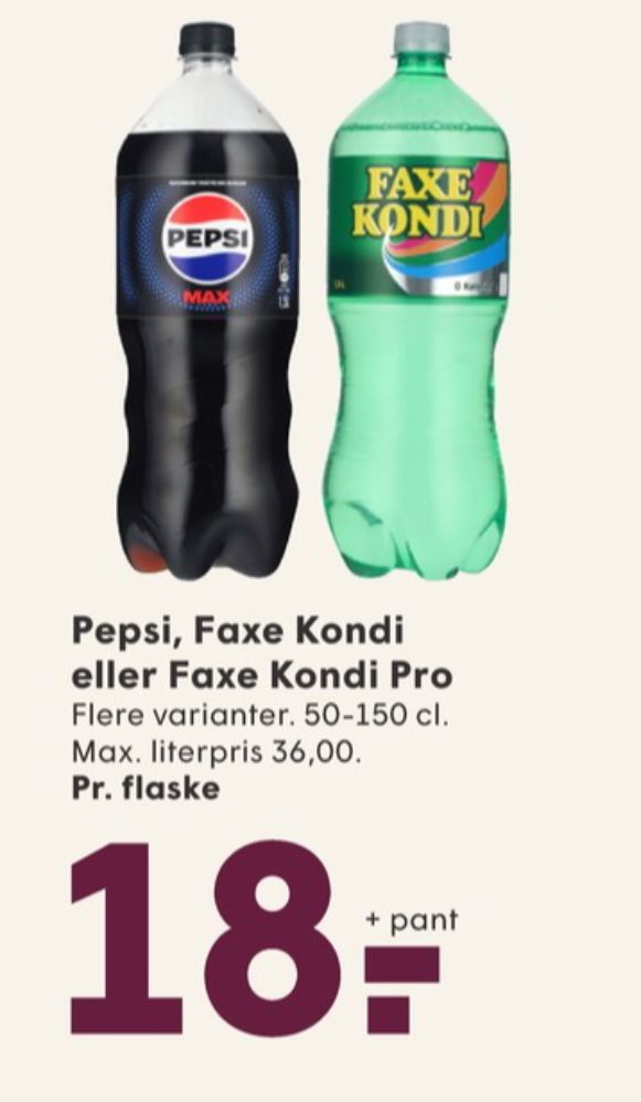 Pepsi Max, Cola