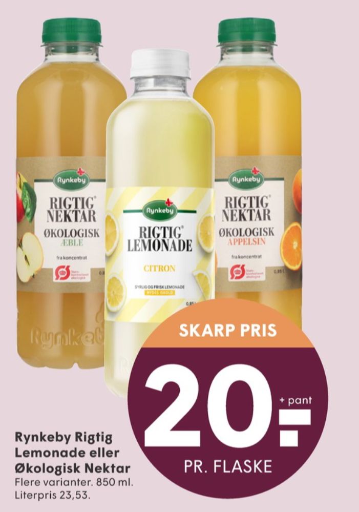 Rynkeby Rigtig Lemonade, Citronlemonade