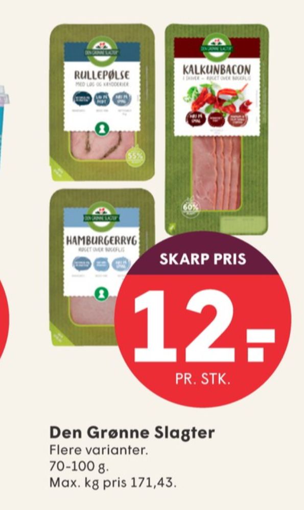 Den Grønne Slagter, Hamburgerryg