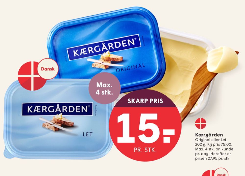 Kærgården, Smørbar Let