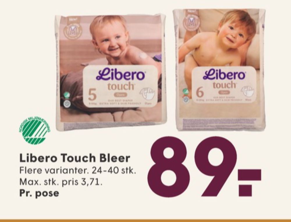 Libero Touch, Bleer str 5 9-14 kg