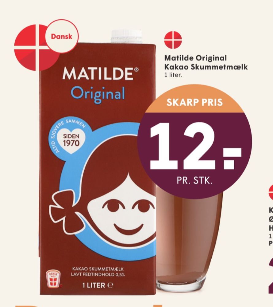 Matilde, Kakaomælk