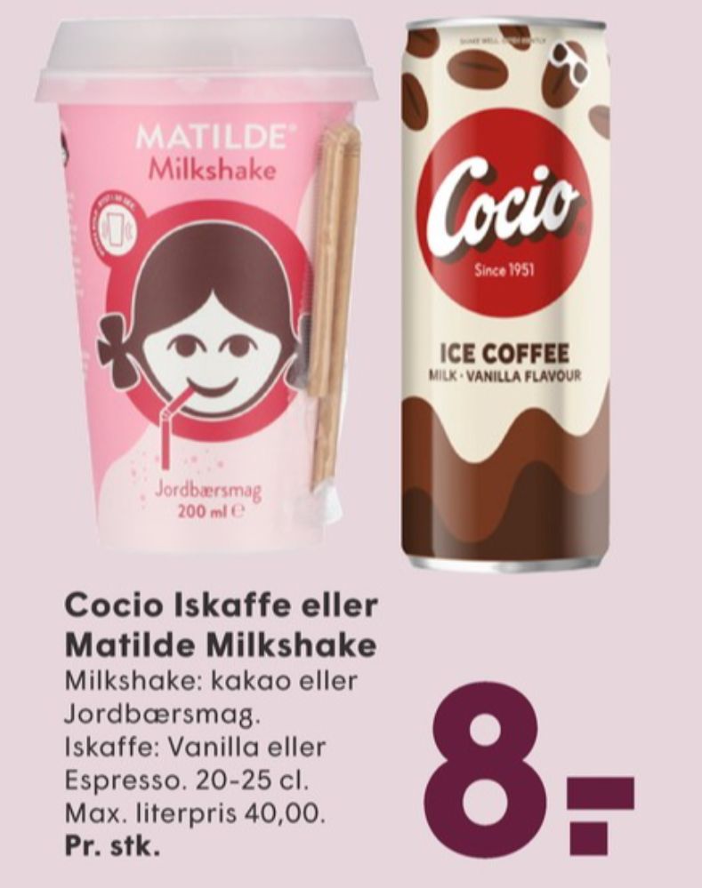 Matilde, Milkshake Kakao
