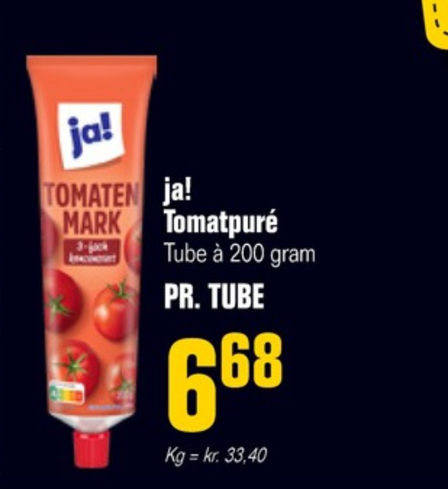 ja!, Tomatpasta