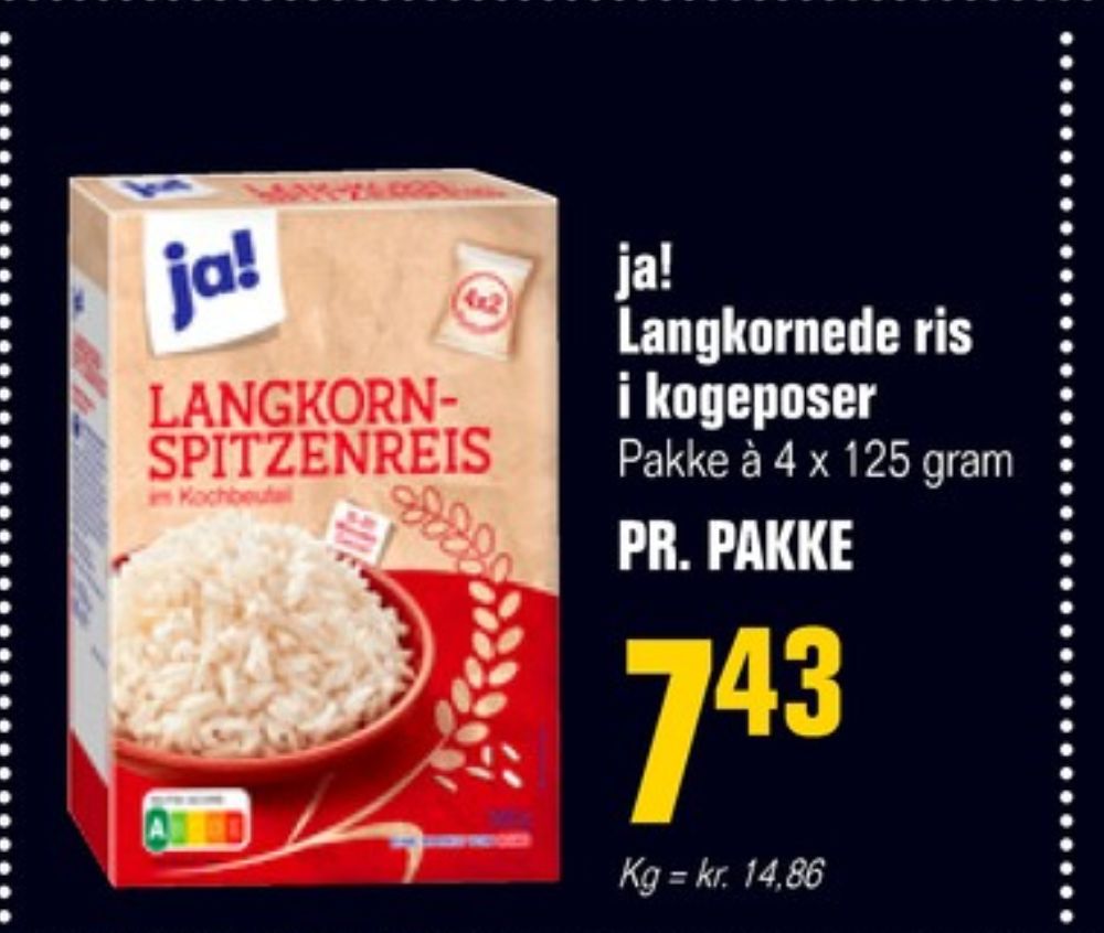 ja!, Langkornet Ris