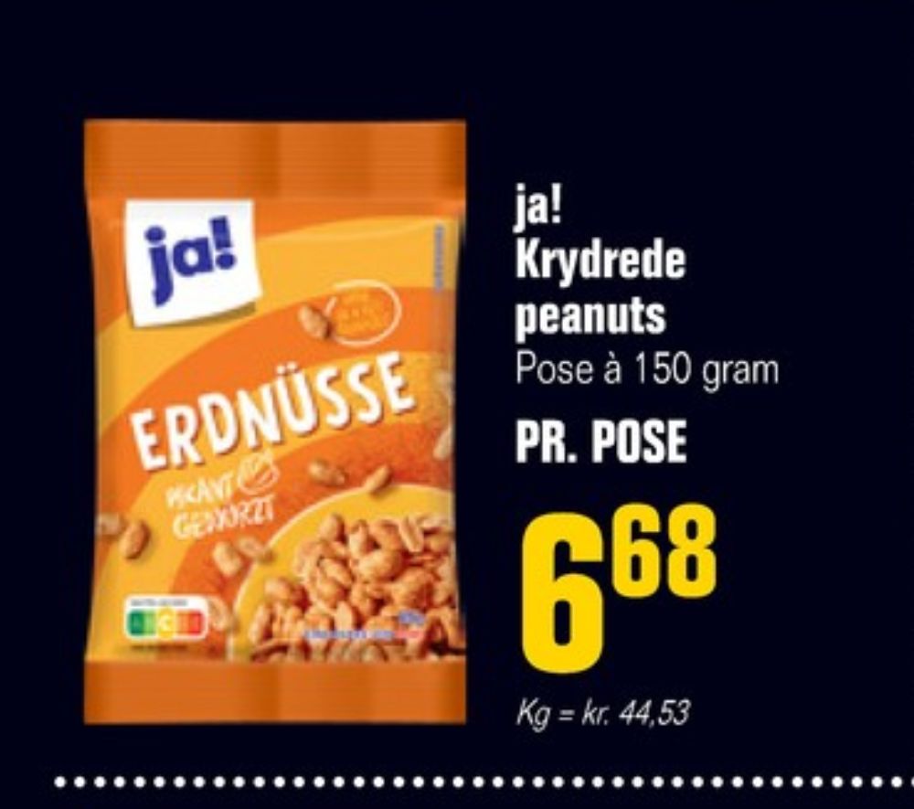 ja!, Peanuts Krydrede