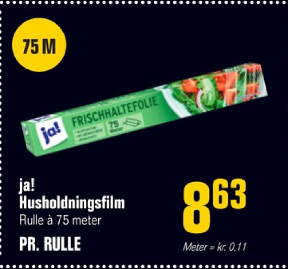 ja!, Husholdningsfilm
