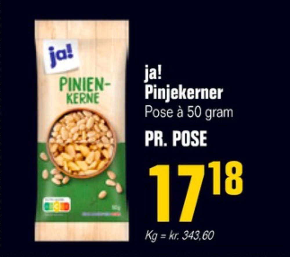 ja!, Pinjekerner