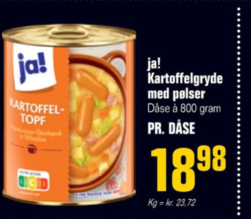 ja!, Kartoffelgryde