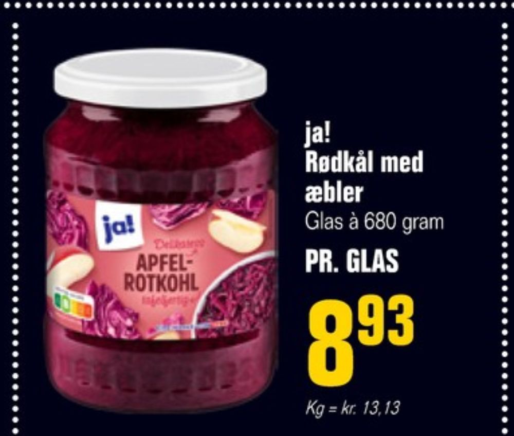 ja!, Rødkål-syltet