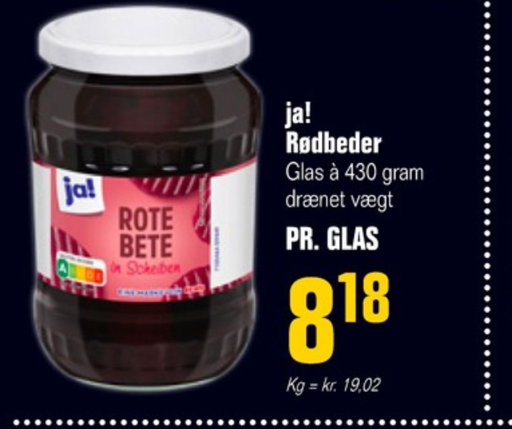 ja!, Rødbeder-syltet