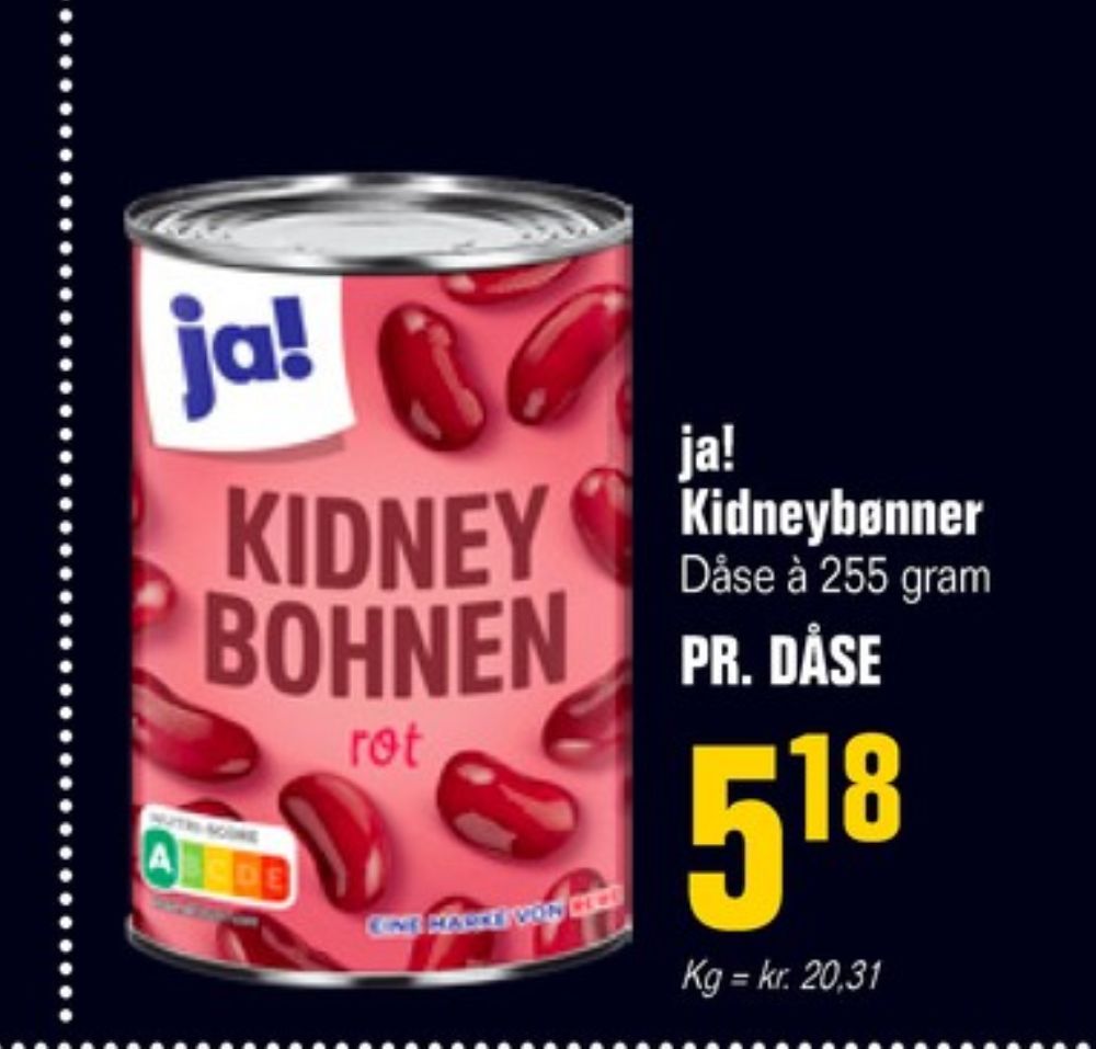 ja!, Bønner