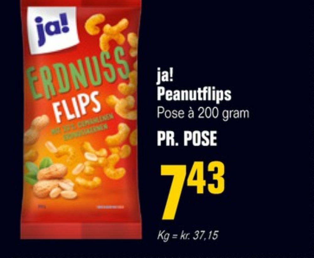 ja! Flips, Peanuts