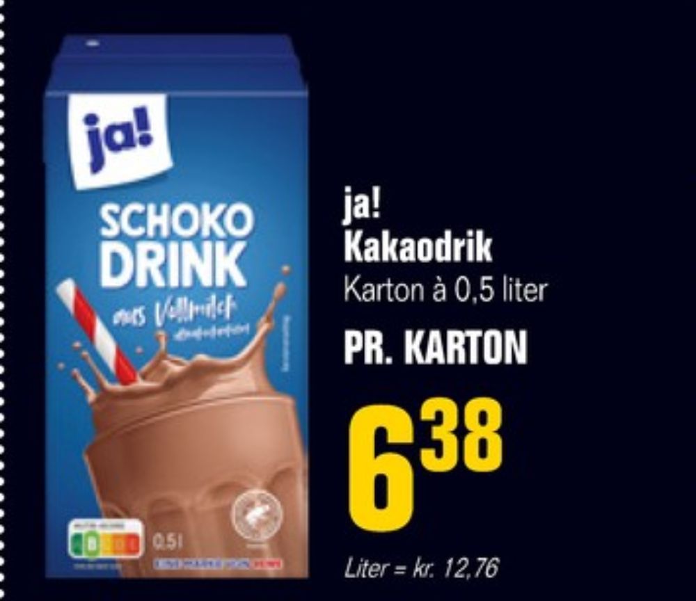 ja!, Kakaomælk