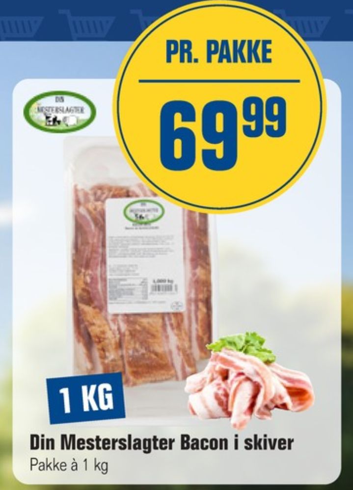 Din Mesterslagter, Baconskiver