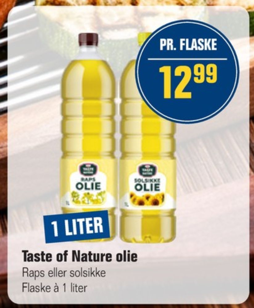 Taste of Nature, Solsikkeolie