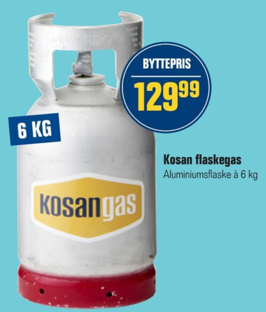 Kosan, Gasflaske